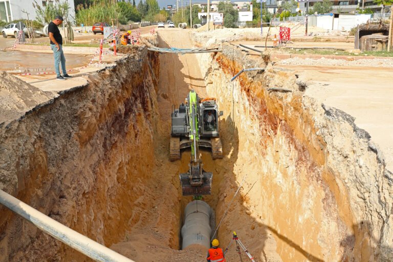 Aksu’da 40 kilometrelik kanalizasyon çalışmasında sona yaklaşıldı