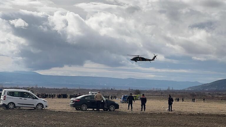 Isparta’da Askeri Helikopter Kazası: