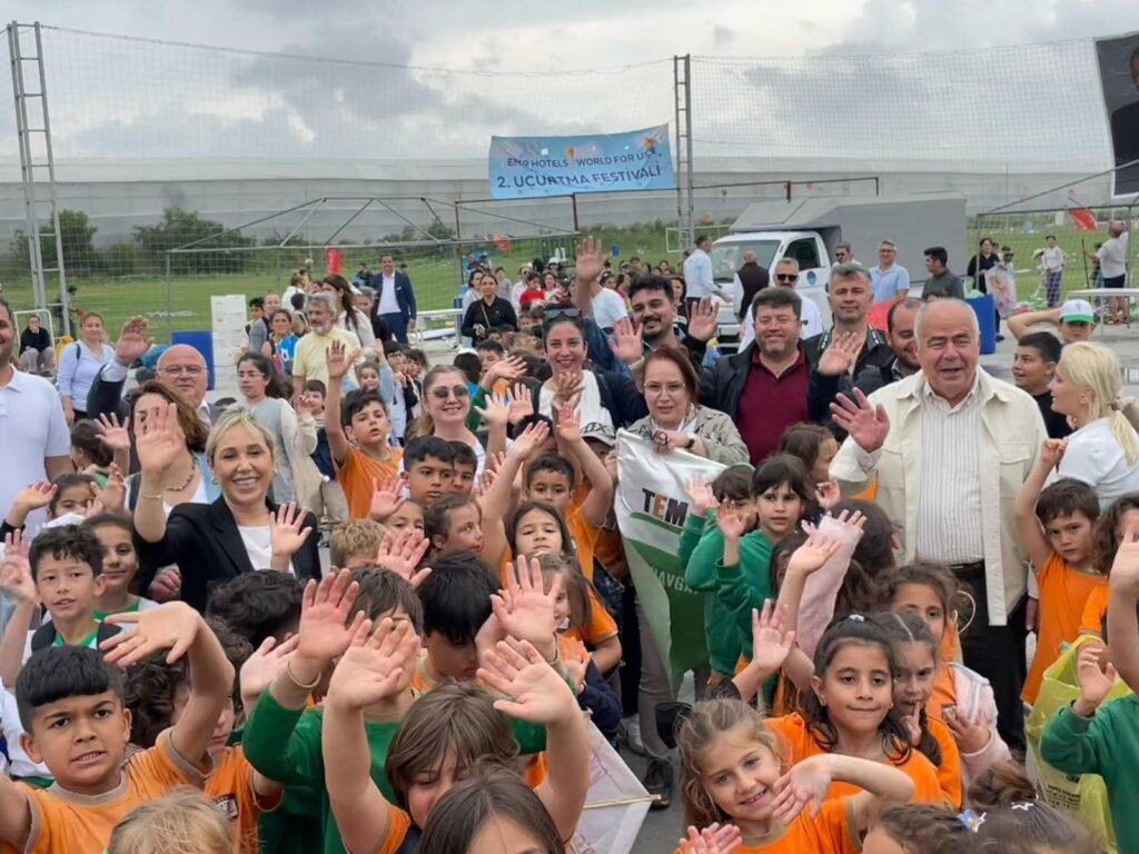 Sıfır Atık Projesinde Uçurtma Uçurdular