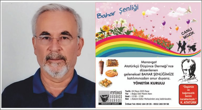 Atatürkçü Düşünce Derneği Başkanı Ömer Faruk Güven; “Geleneksel Bahar Şenliğimiz Bekliyoruz”