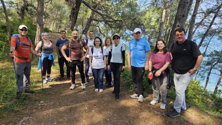 ÇYDD Manavgat Şubesi Çağdaş Trekking Grubu ile Doğa Yürüyüşü