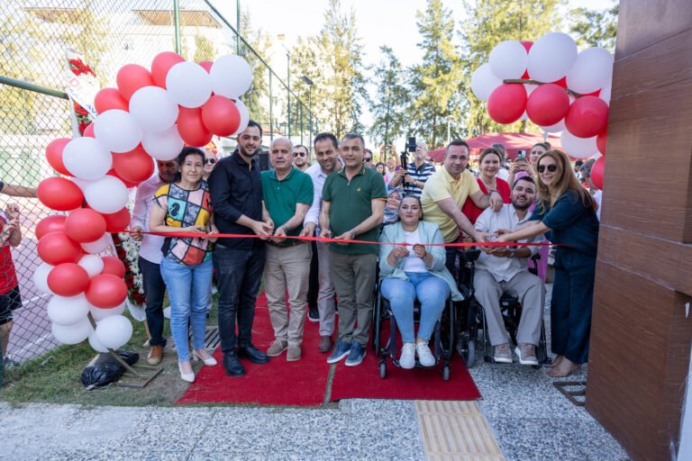 Manavgat Engelliler Derneği Sosyal Yaşam Alanı Açıldı