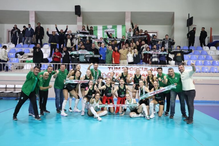 Manavgat Belediyespor Kadın Voleybol Takımı 1. Lig’de Mücadele Edecek