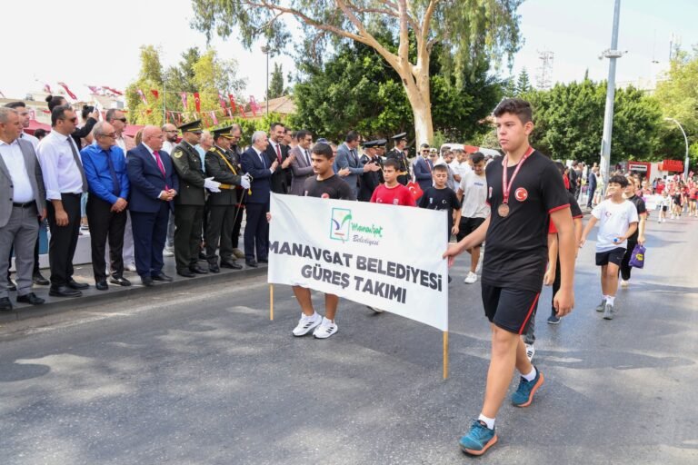 30 Ağustos Zafer Bayramı’nın 103. Yıl Dönümü Manavgat’ta Coşkuyla Kutlandı