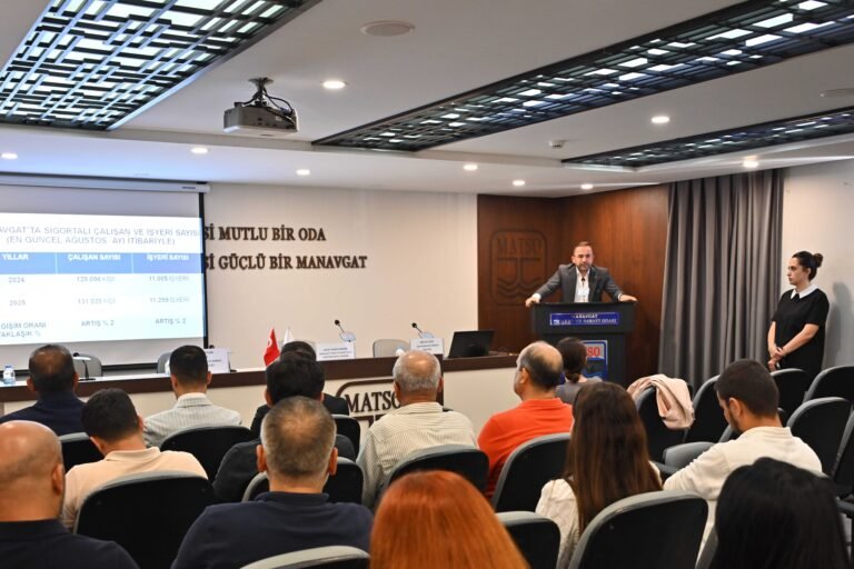 Güngör: “Manavgat, Kayıtlı İstihdamda Örnek Bir Kent”