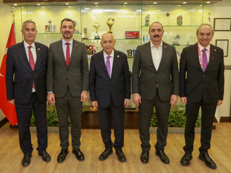 Çiçek ve Antalya Heyeti Kurultay Sonrası Ankara’da Ziyaretler Gerçekleştirdi