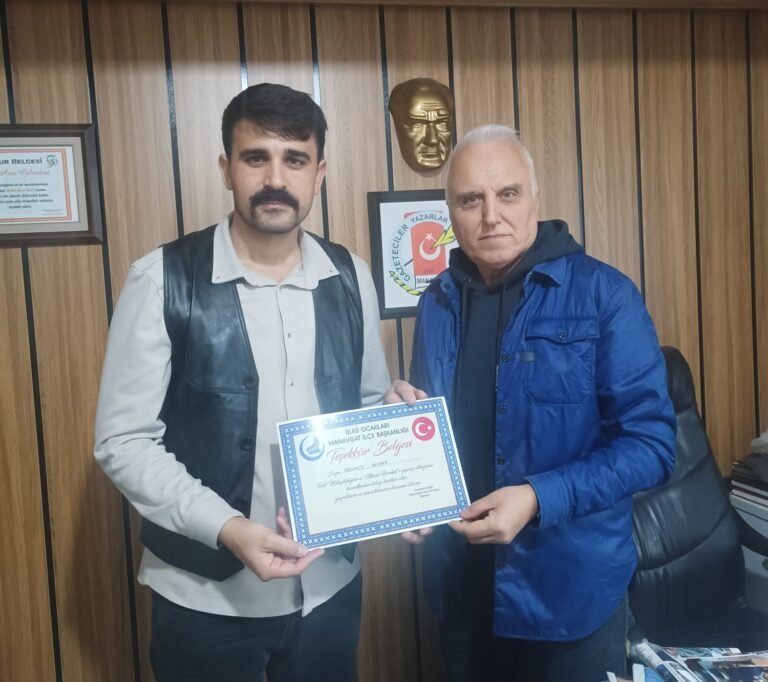 Manavgat Ülkü Ocakları Derneği’nden Teşekkür Ziyareti