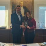 Manavgatlı Yazar Özlem Felek’ten Başkan Vekili Çiçek’e Ziyaret