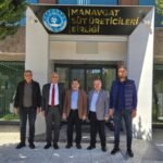 Manavgat’ta Güç Birliği: Esnaf Kefalet ’ten Süt Birliği’ne Hayırlı Olsun Ziyareti