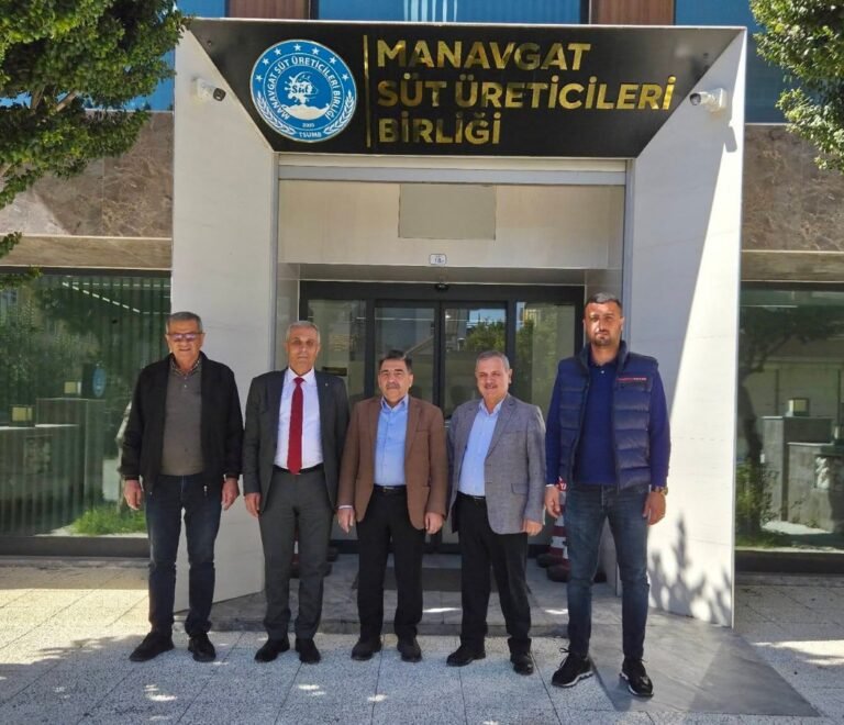 Manavgat’ta Güç Birliği: Esnaf Kefalet ’ten Süt Birliği’ne Hayırlı Olsun Ziyareti