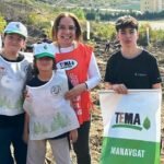 İşbankası ve TEMA’dan Çardak’ta fidan dikim töreni