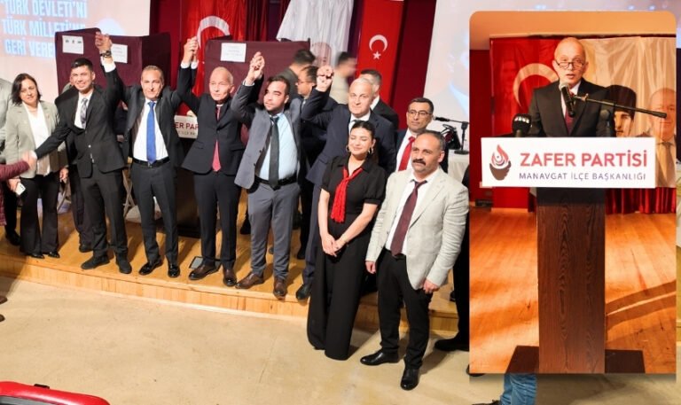 ZAFER’DE ‘KERVAN’ YOLA DEVAM EDİYOR! Manavgat’ta Demokrasi Şöleni: Kervan Güven Tazeledi