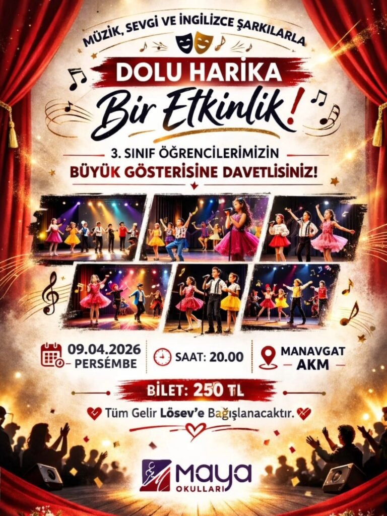 Maya Okulları’ndan LÖSEV Yararına Anlamlı Konser: “Müzik ve Sevgi Engel Tanımaz”