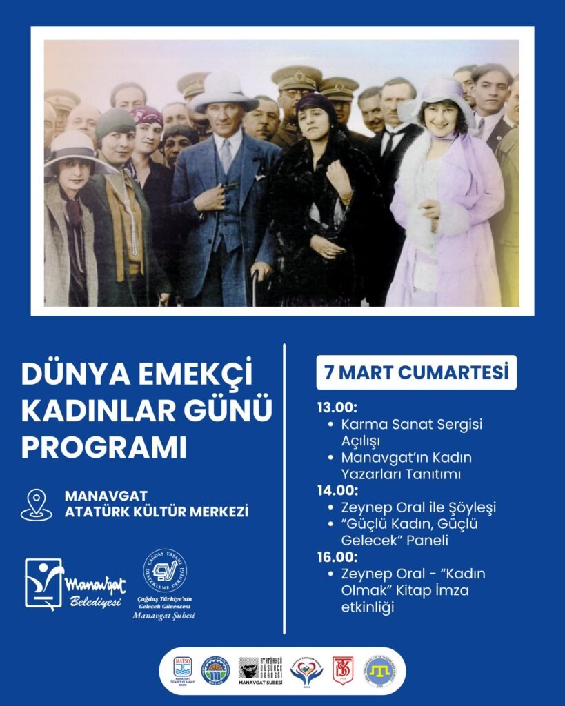 Manavgat’ta 8 Mart’a Özel Anlamlı Program
