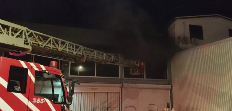 Manavgat Sanayi’de korkutan yangın: 1 Yaralı