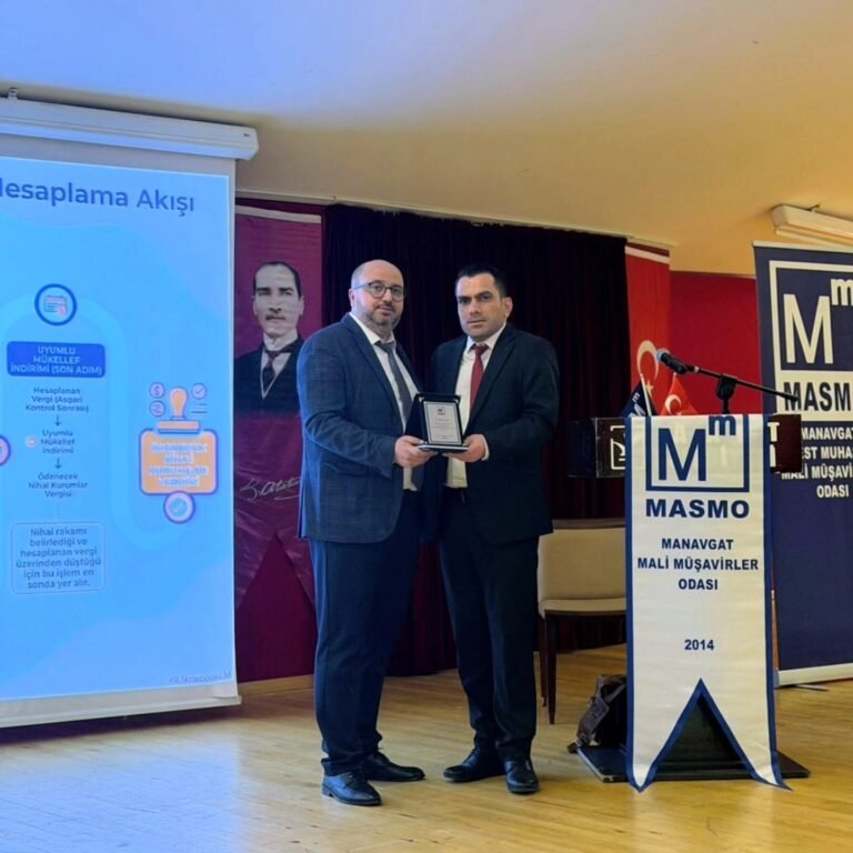 MANAVGAT’TA MALİ MÜŞAVİRLER KURUMLAR VERGİSİ MASAYA YATIRILDI