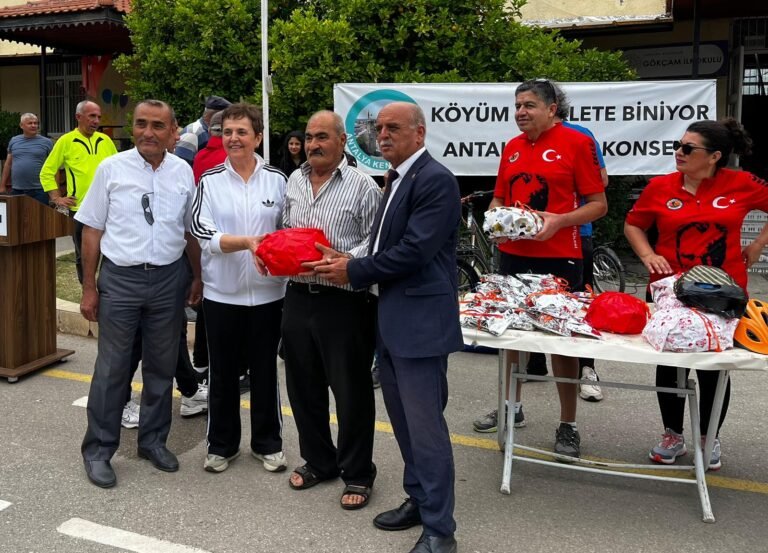 Antalya’da “Köyüm Bisiklete Biniyor” Şenliği Coşkusu