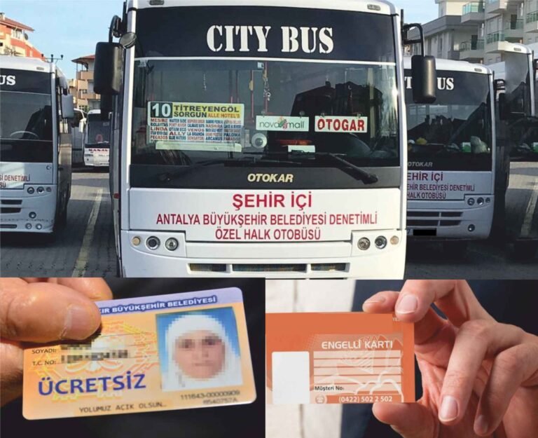Manavgat’ta engelli ve yaşlı vatandaşların dolmuş çilesi