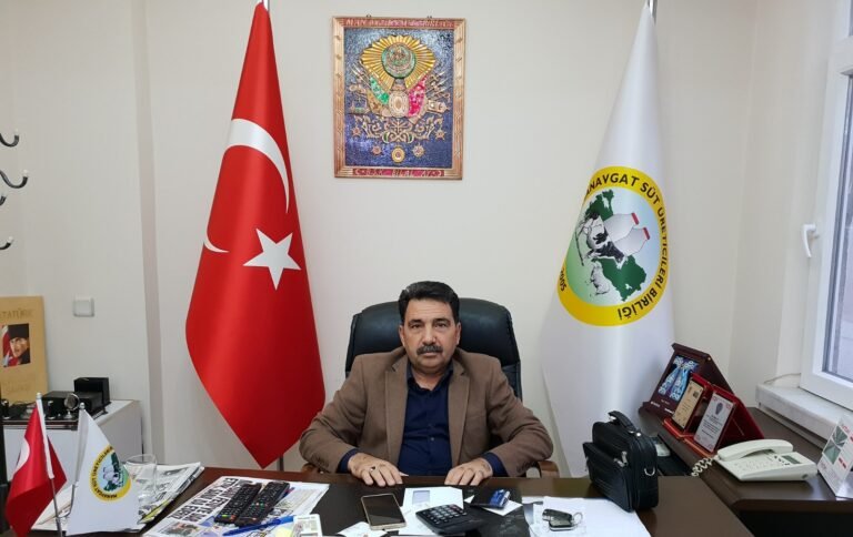 MANAVGAT SÜT ÜRETİCİLERİ BİRLİĞİ BAŞKANI BİLAL AY:”SÜT ÜRETİMİ STRATEJİK ÖNEME SAHİP”