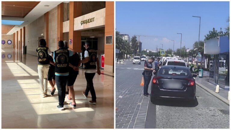 ANTALYA’DA ASAYİŞ ÇEMBERİ  1 Haftada 1888 Gözaltı!