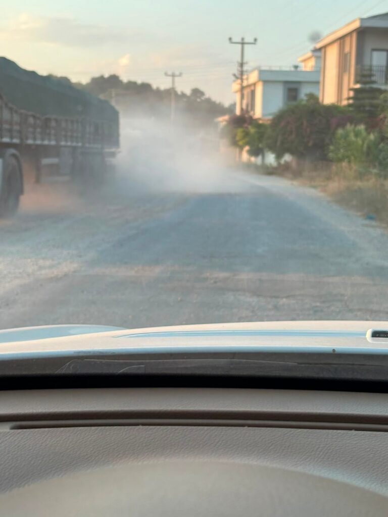 Hatıplar Mahallesi’nde “Toz” İsyanı: “Nefes Alamıyoruz!”