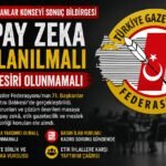 TGF GENEL BAŞKANI YILMAZ KARACA: “YAPAY ZEKAYA TESLİM OLURSAK GAZETECİLİK BİTER”