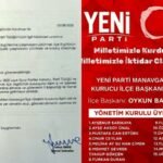 Yeni Parti İlçe Başkanı Oykun Başar: “İlk Seçimde İktidar Olacağız”