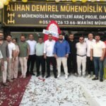 ALİHAN DEMİREL MÜHENDİSLİK TÖRENLE HİZMETE GİRDİ