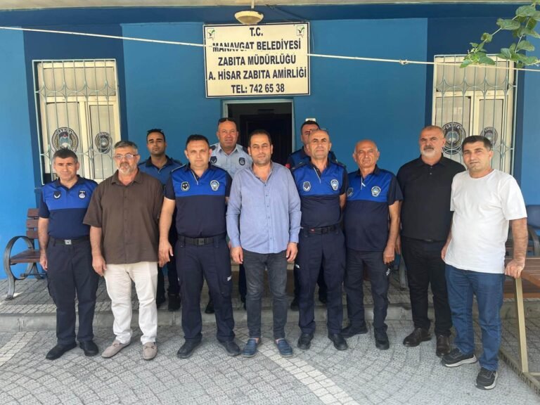 Manavgat’ta Zabıta Haftası Unutulmadı: “İyi ki Varsınız”