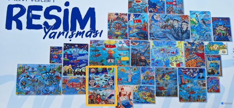 MANAVGATLI FATIMA ERVA’NIN RESMİ MAVİ VATAN’DA SERGİLENDİ
